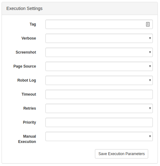 RunExecutionSettings