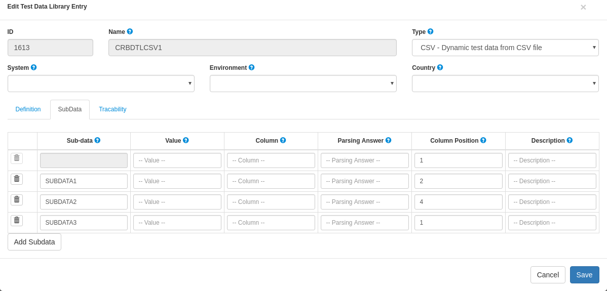 testdatacreatenewsubdata